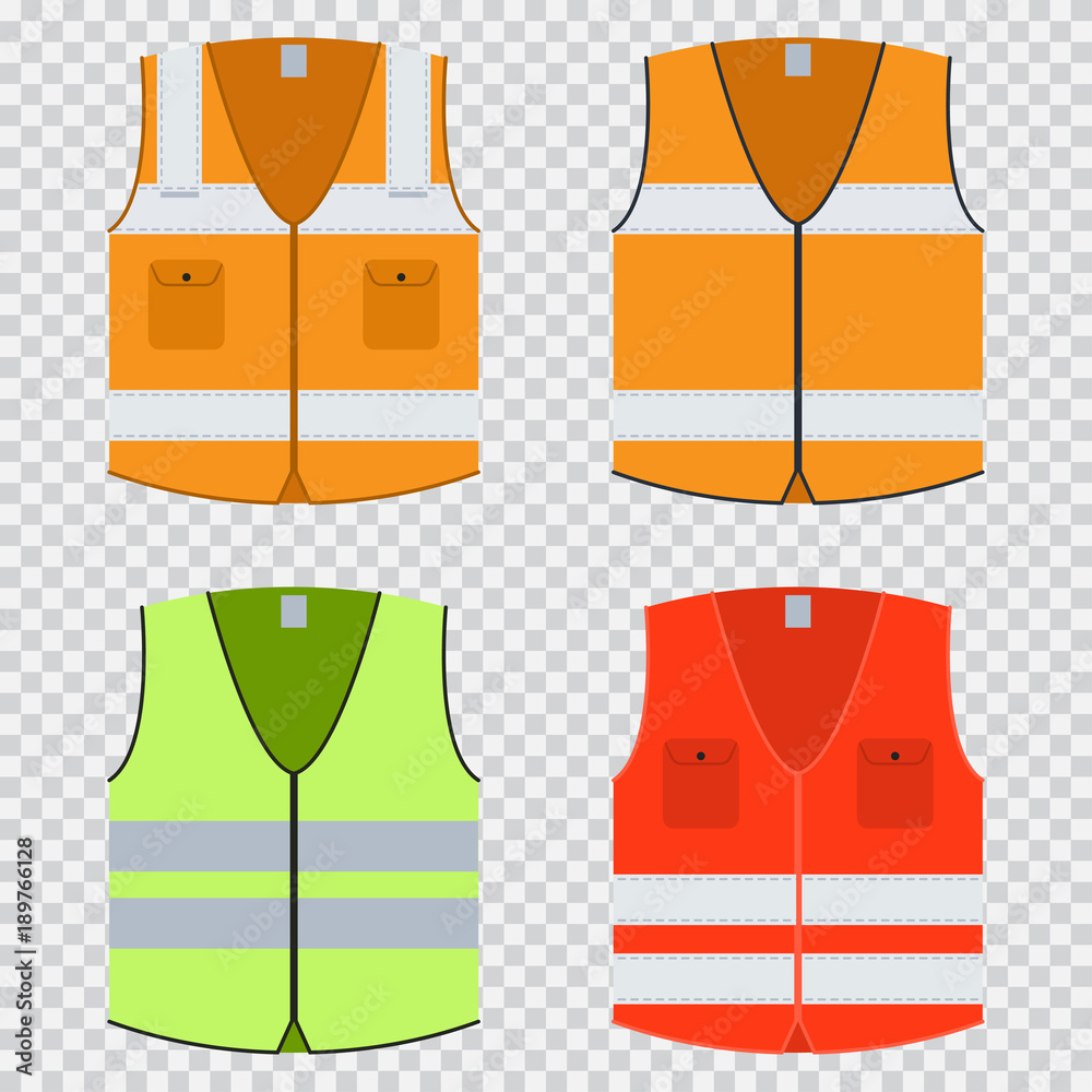 Construction store jacket orange