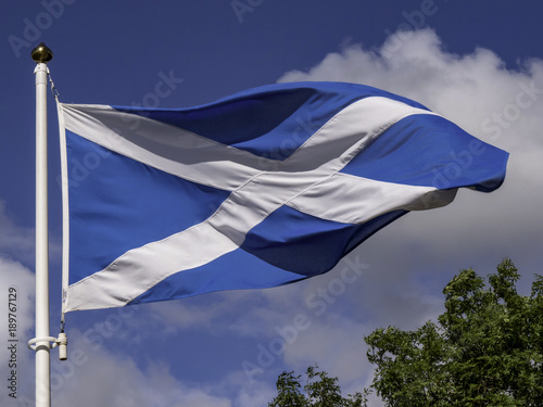 Scottish flag - Flag of Scotalnd