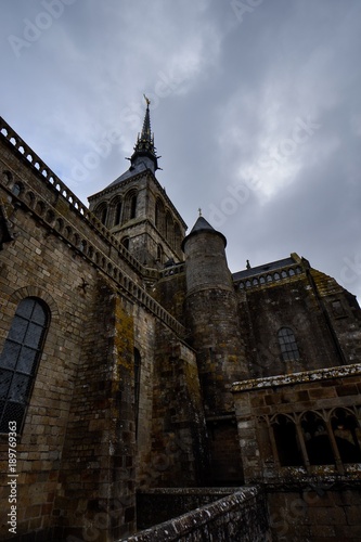 Wallpaper Mural old baroque cathedral on top of mount saint michel Torontodigital.ca