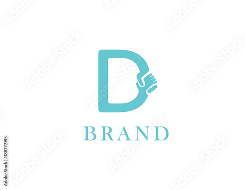 D business deal logo