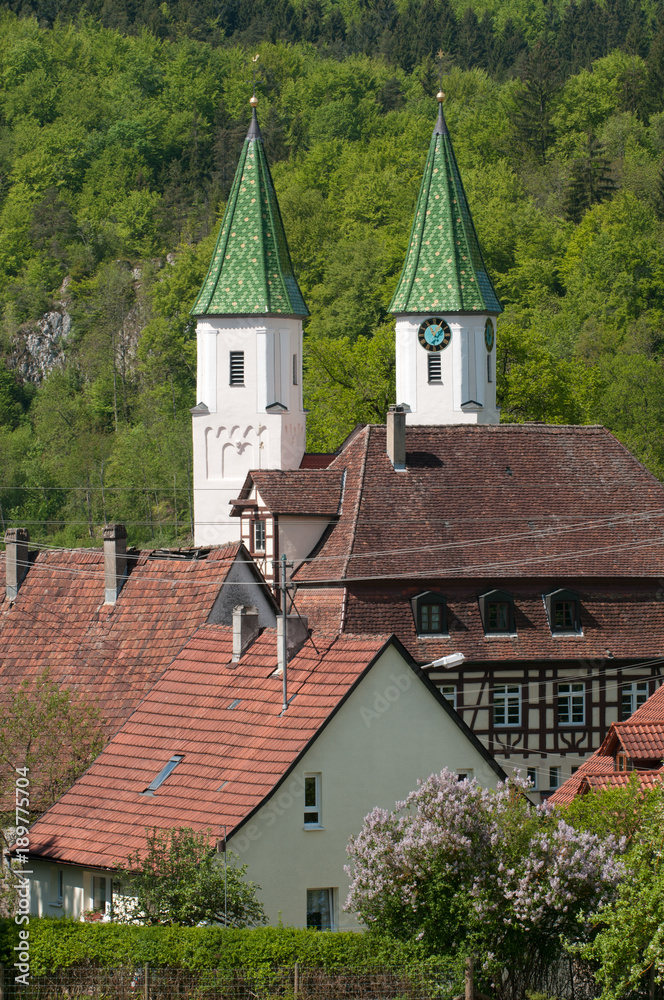 Fototapeta premium Michaelskirche in Veringendorf
