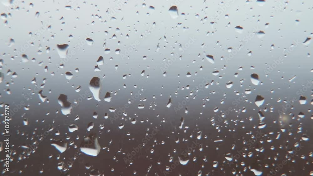 rain drops on glass. background. Time lapse rain drops on glass. background. Time lapse