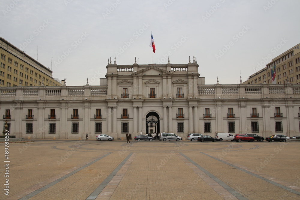 Fototapeta premium La Moneda- Santiago de Chile