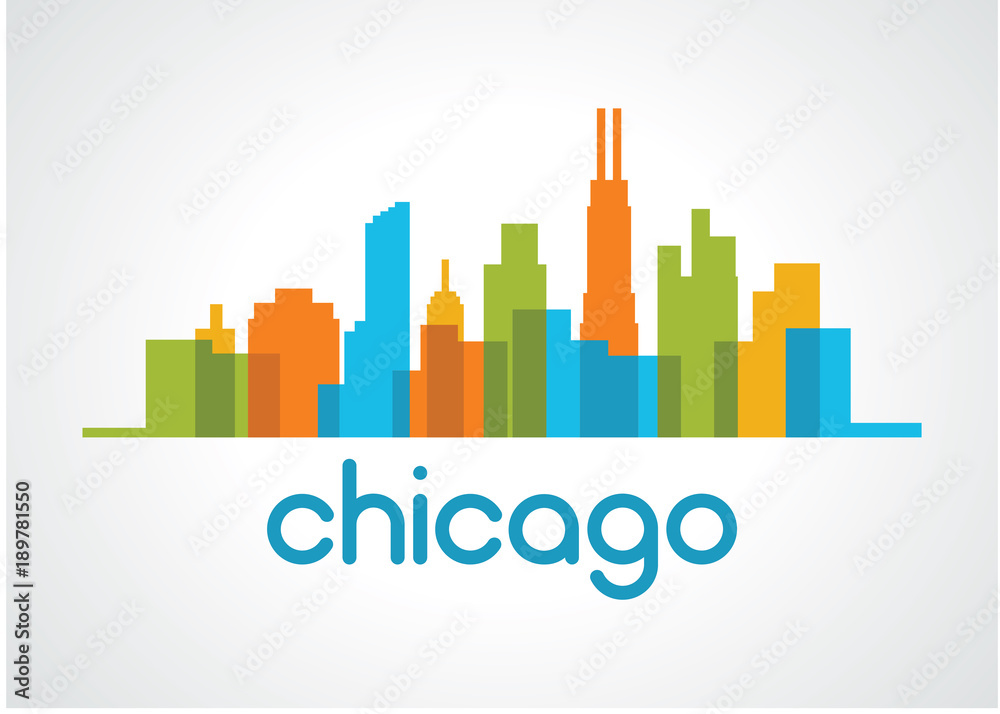 Chicago Skyline Logo