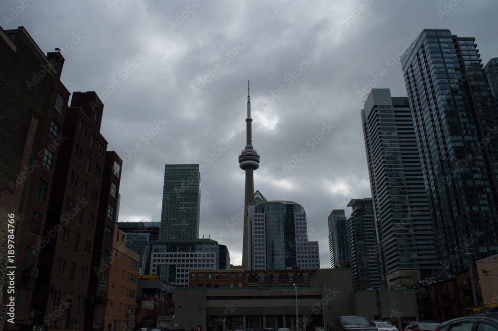 Toronto canada skyline