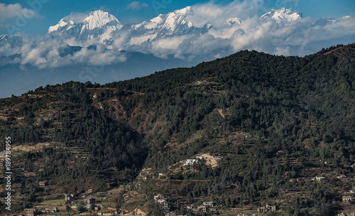 Nepal Annapurna Mountains