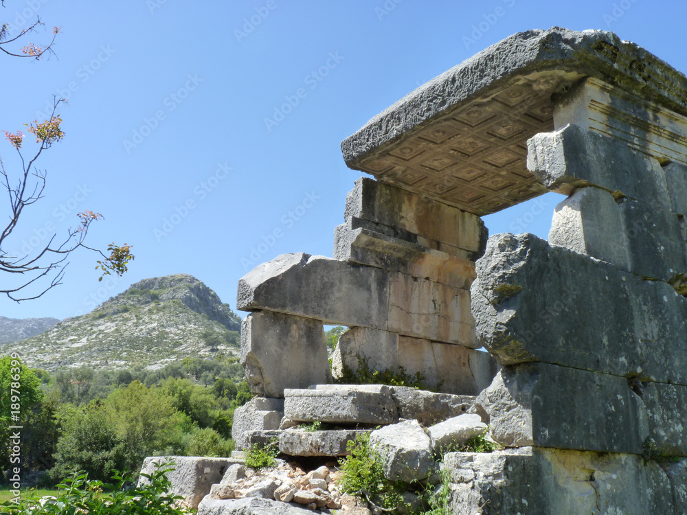 Ancient Sidyma on the Lycian Way, Turkey