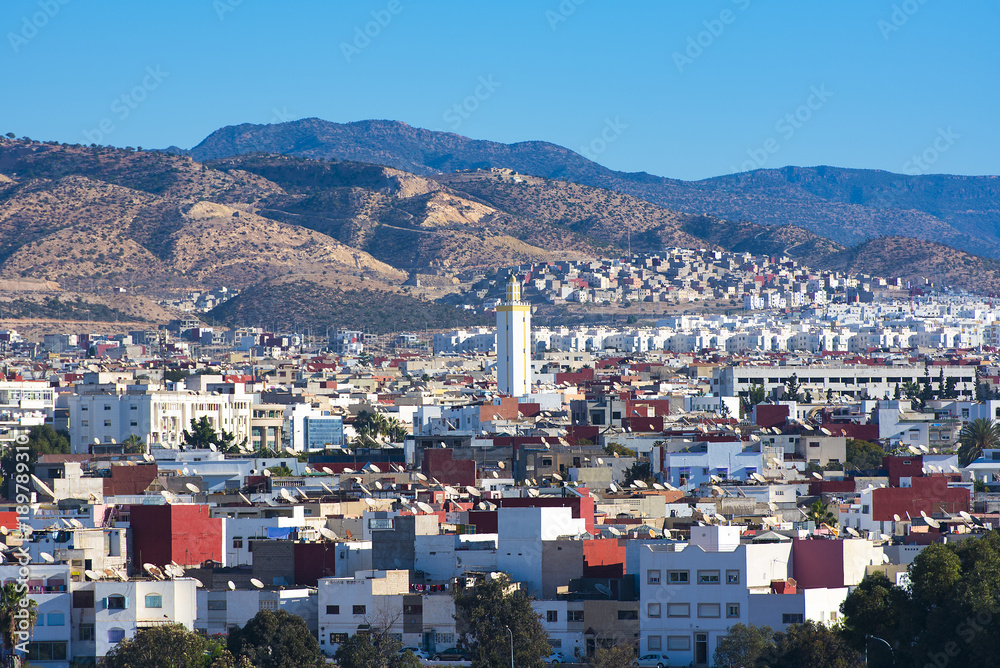Panoramic view of Agadir  in Morocco