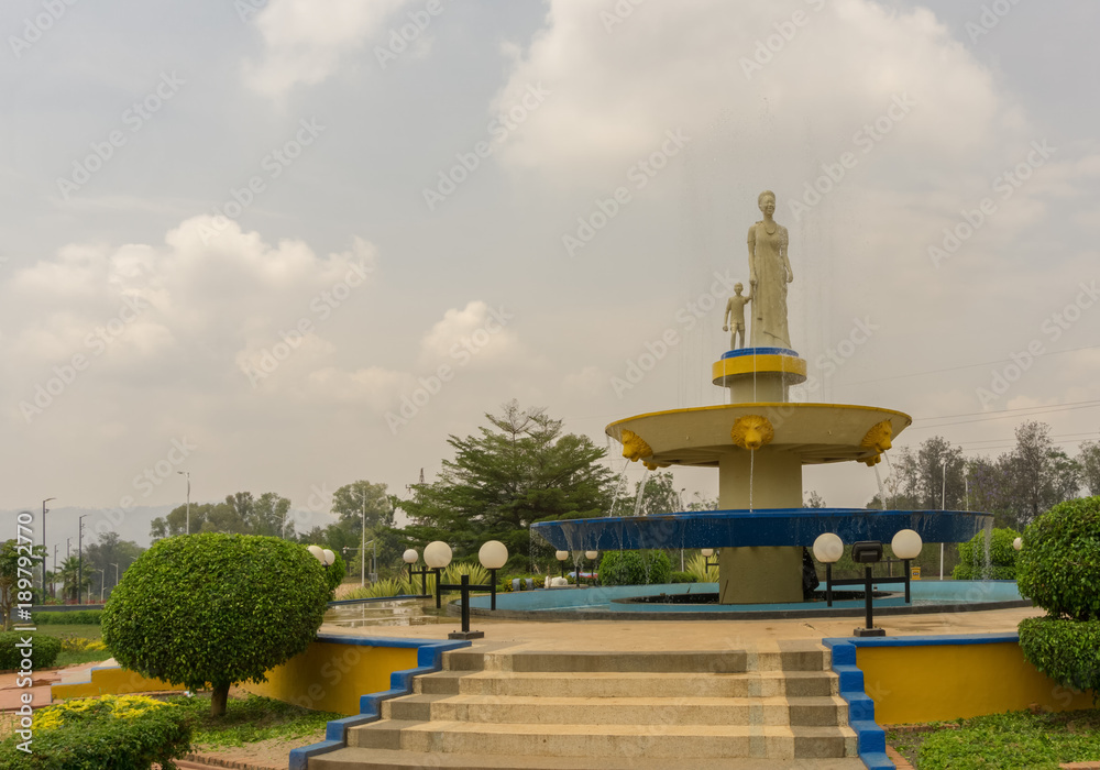 A well in Kigali,near the Convention Centre