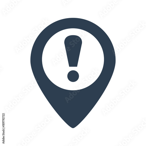 Pointer Attention sign icon photo
