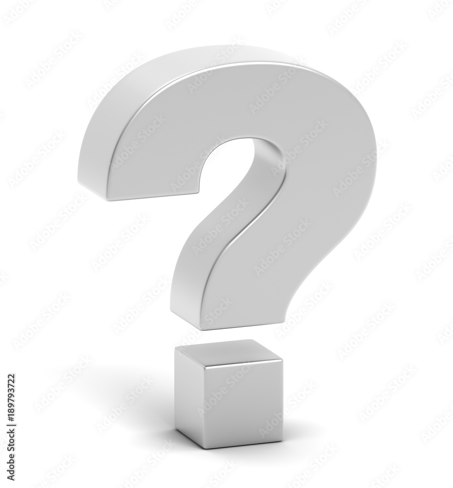 question mark concept 3d illustration question mark concept 3d illustration