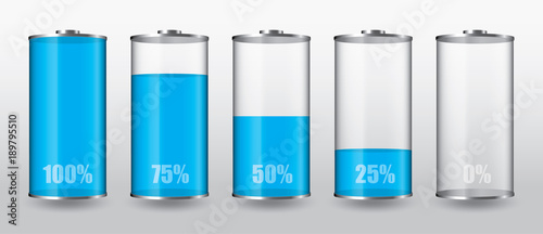 Batterie bleue