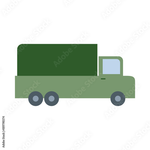 Cargo truck icon image