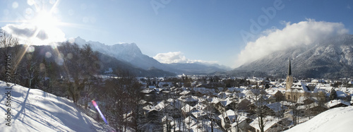 Garmisch im Winter