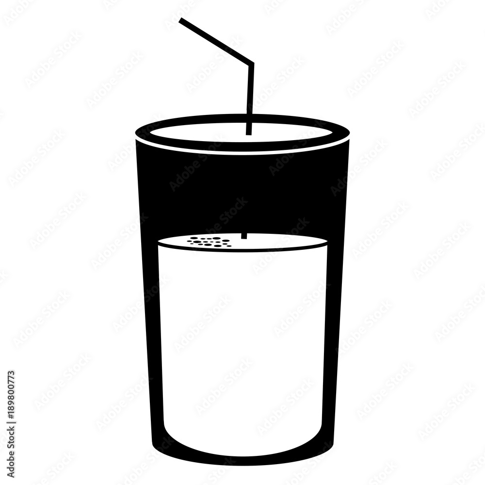 soda glass isolated icon soda glass isolated icon