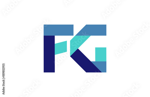 Free Download FG Ribbon Letter Logo - GFXLoad