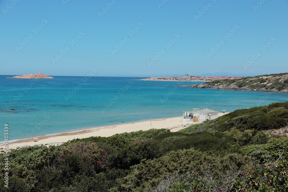 Sardegna Isola rossa spiaggia Li Junchi di Badesi