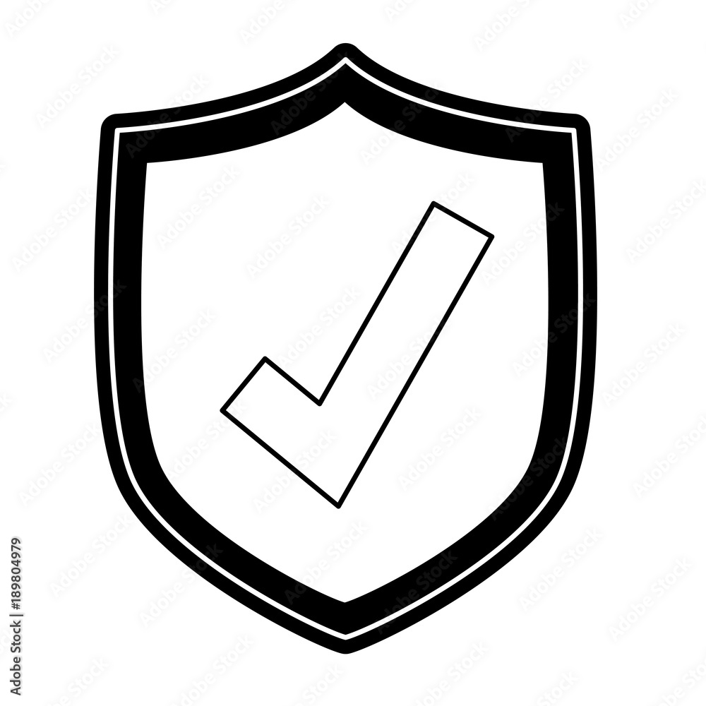 Security shield icon Security shield icon