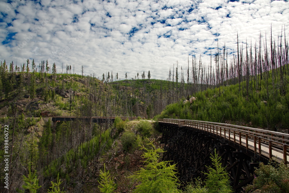 Kettle Valley railway trestles Kettle Valley railway trestles