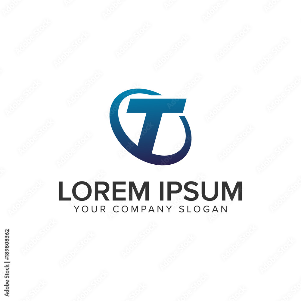 Creative modern letter T Logo design concept template . fully editable vector Creative modern letter T Logo design concept template . fully editable vector