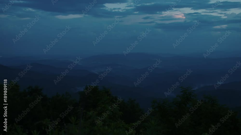 the mountains at dusk the mountains at dusk