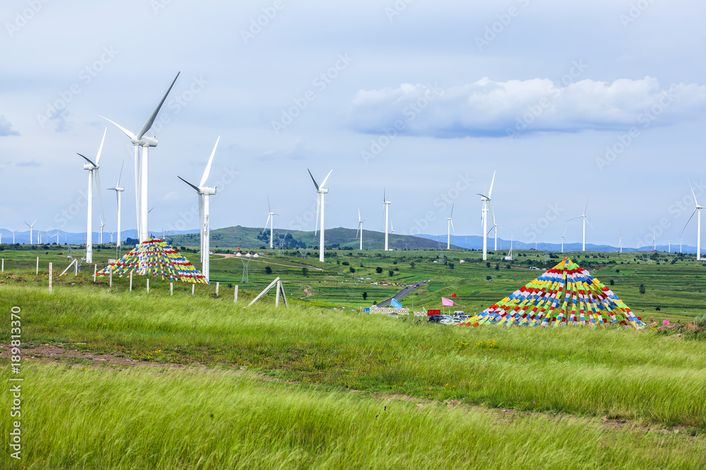 Fototapeta premium wind turbines