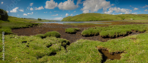 Beautiful panorama Merkadale , Isle of Skye , United Kingdom photo