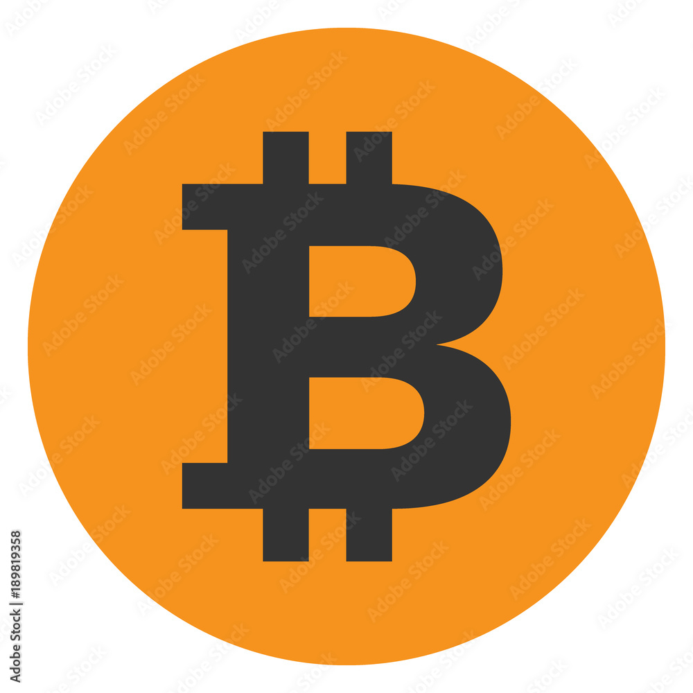 Bitcoin gold symbol in circle. Vector icon. Bitcoin gold symbol in circle. Vector icon.
