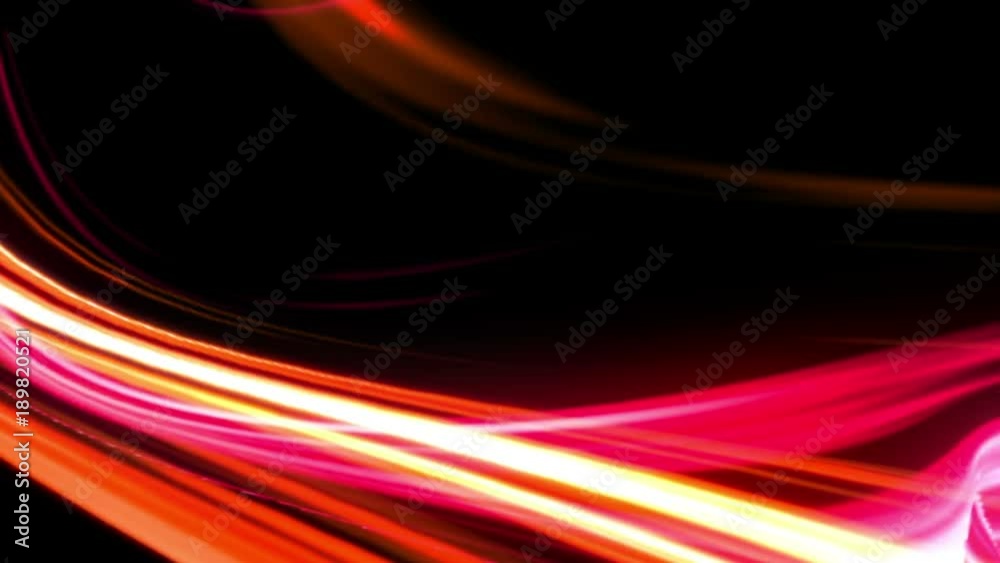 Glowing futuristic lines in the dark space with stars concept. Glowing futuristic lines in the dark space with stars concept.