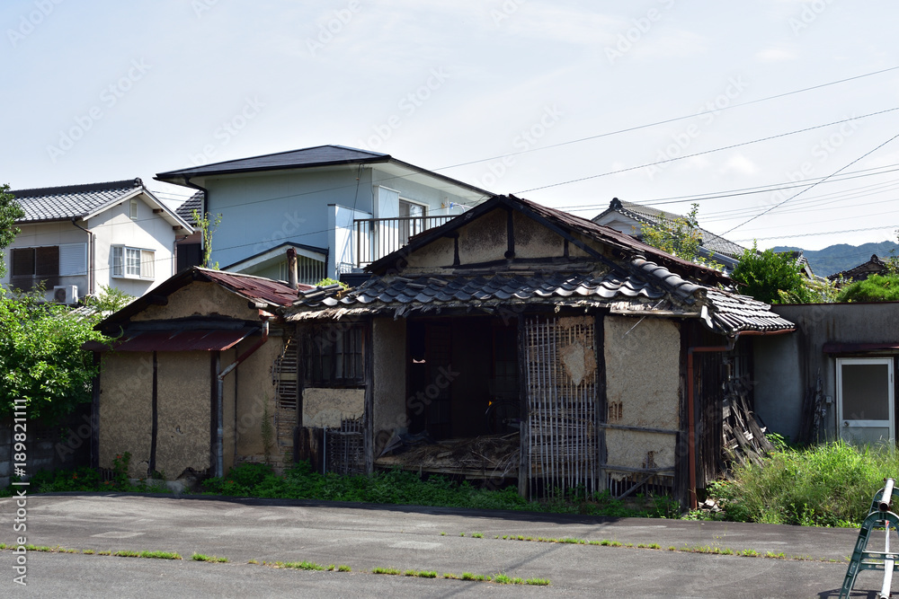 兵庫県赤穂市の廃屋