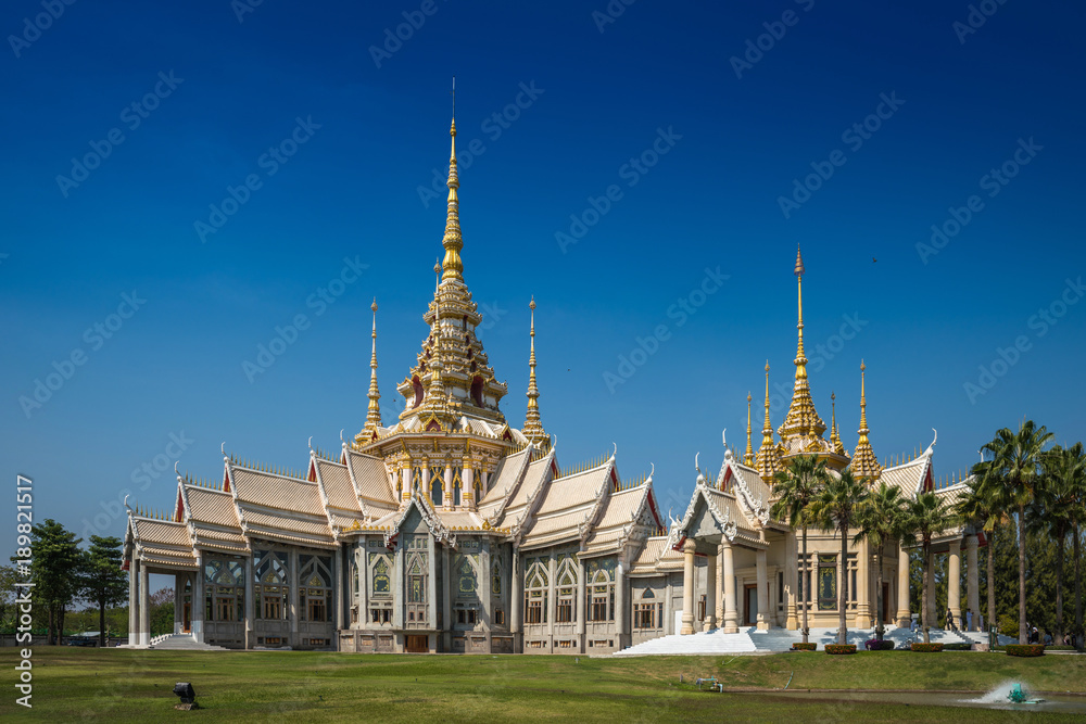 The beautiful temple at Wat Luang Phor Tor in Korat,Nakhonratchasima province,Thailand