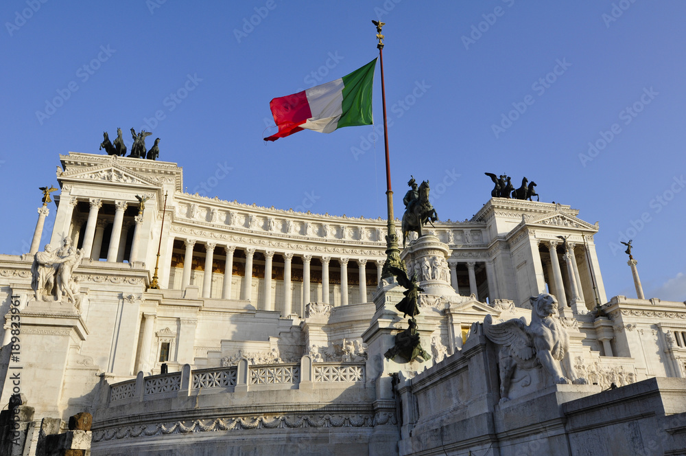 Il Vittoriano in Piazza Venezia, Rome, Italy