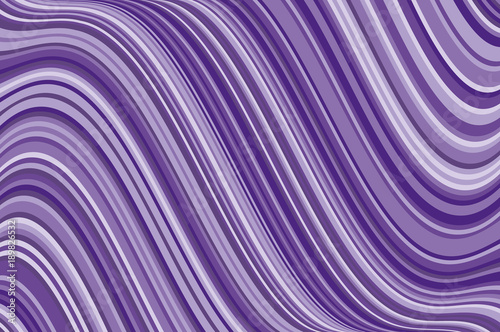 Abstract background with oblique wavy lines. Vector illustration. Violet, purple color