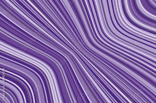 Abstract background with oblique wavy lines. Vector illustration. Violet, purple color © annagolant