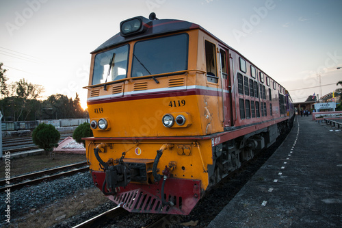old Thai train