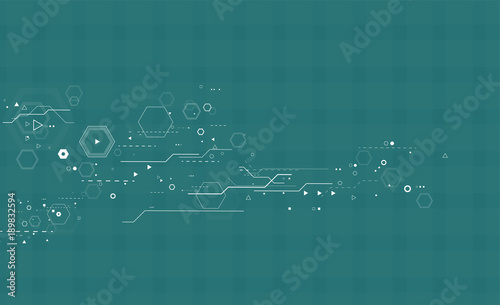 Abstract technology background