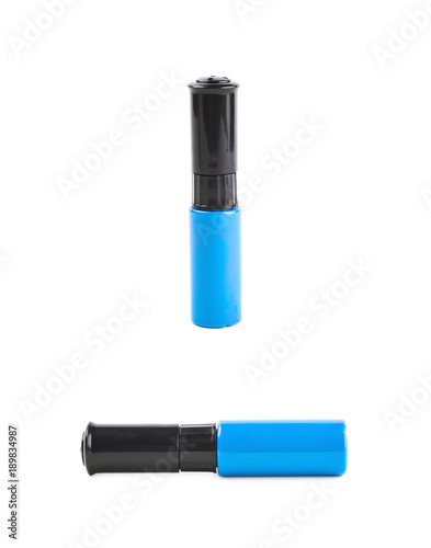 Bottle of nail polish isolated