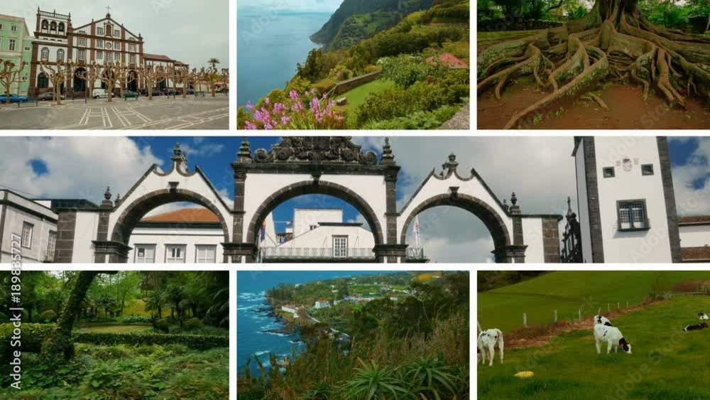 Vid o stock the azores collection a video postcard of some of the
