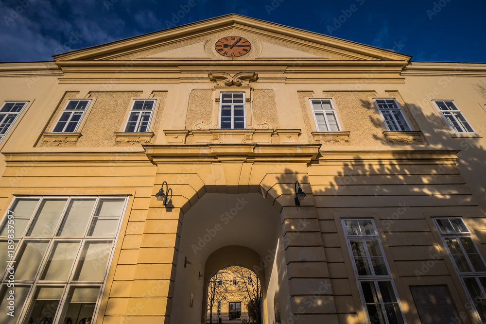 Obraz premium Stary Szpital Ogólny w Wiedniu, Austria