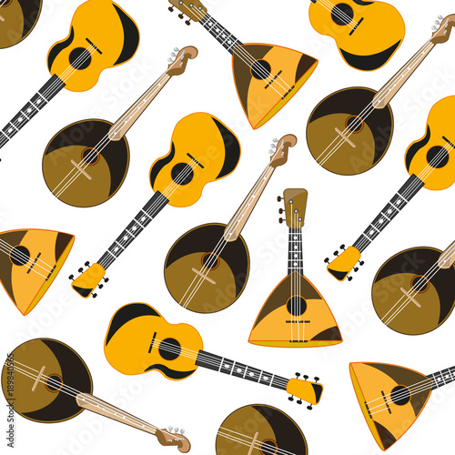 Music instruments pattern