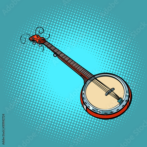 banjo musical instrument