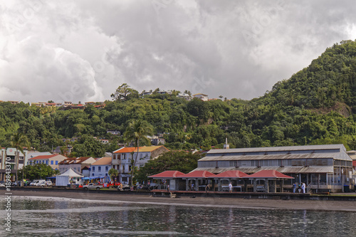 Saint-Pierre waterfront - Martinique - FWI