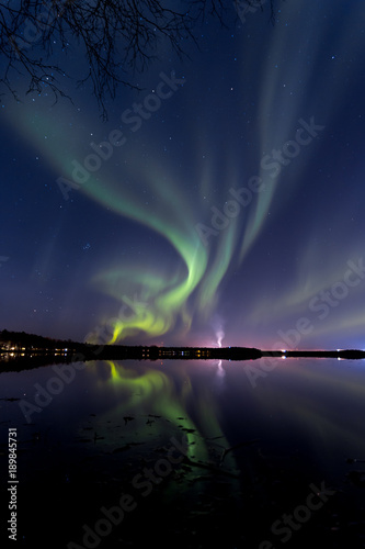 northern lights in Oulu finland © Dennis