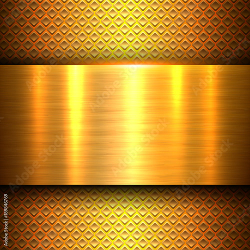 Metal background texture orange