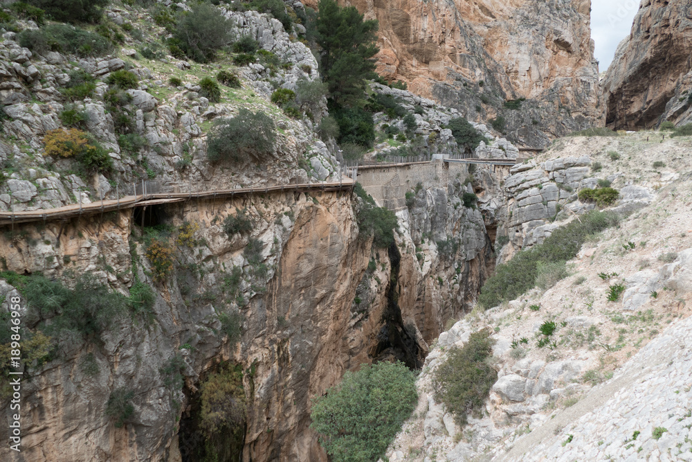 former scary route caminito del rey in el chorro
