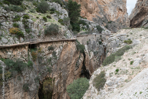 former scary route caminito del rey in el chorro
