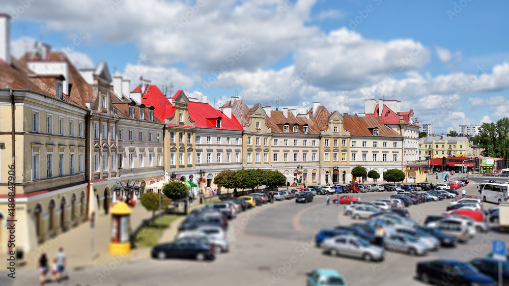 Castle Square in Lublin, Poland
