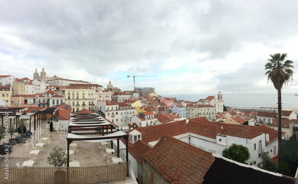 View over Lissabon