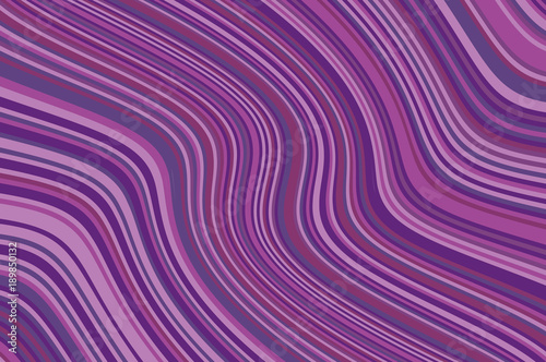 Abstract background with oblique wavy lines. Vector illustration. Different shades of purple, violet color. © annagolant