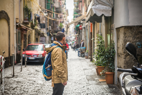 One Tourist in Naples photo